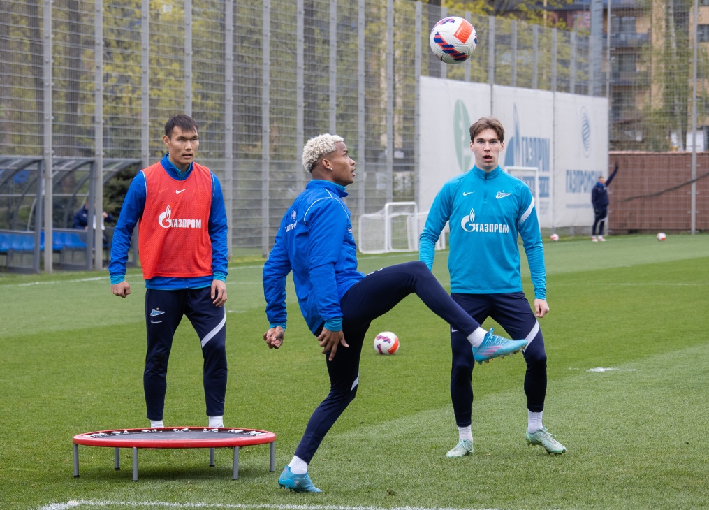 Открытая тренировка «Зенита» перед матчем с «Нижним Новгородом»