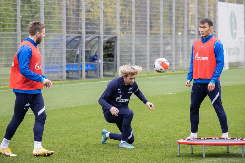 Открытая тренировка «Зенита» перед матчем с «Нижним Новгородом»
