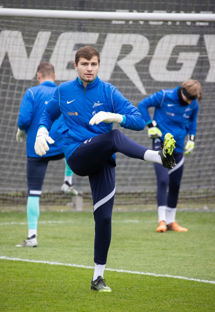 Открытая тренировка «Зенита» перед матчем с «Нижним Новгородом»