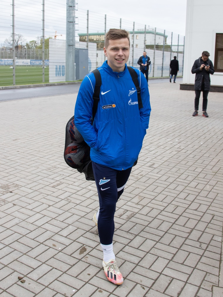 Открытая тренировка «Зенита» перед матчем с «Нижним Новгородом»