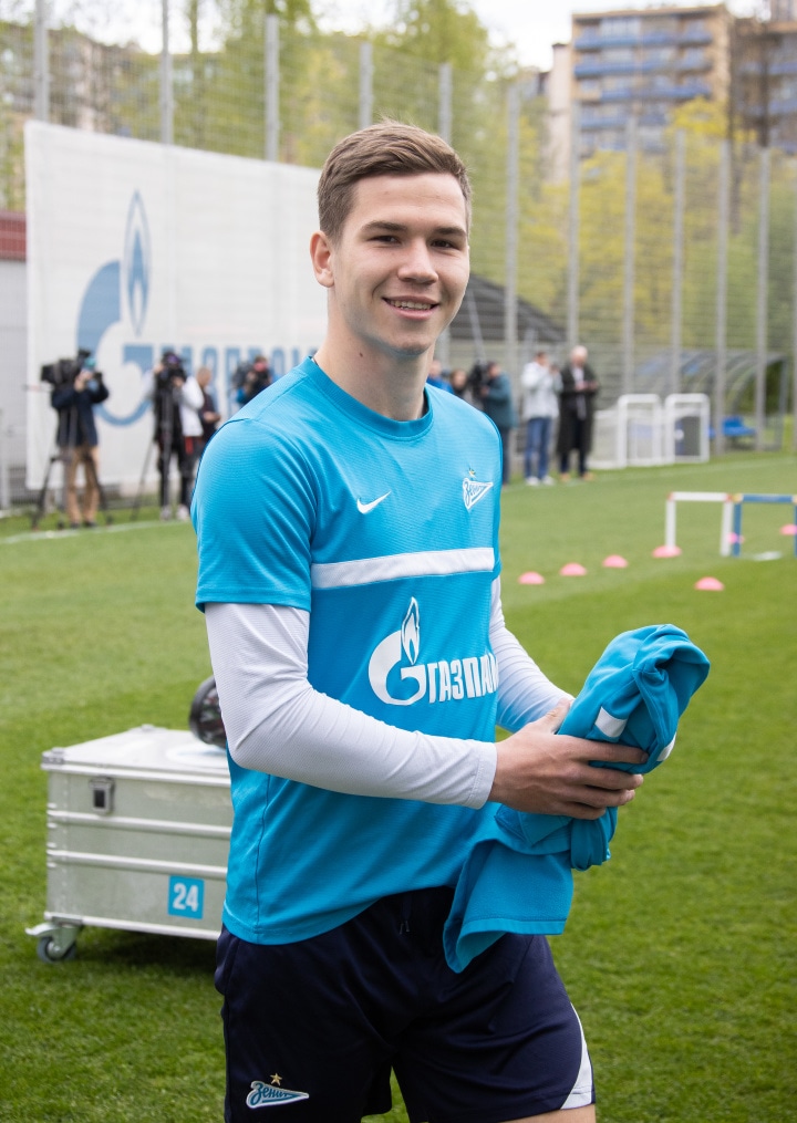 Открытая тренировка «Зенита» перед матчем с «Нижним Новгородом»