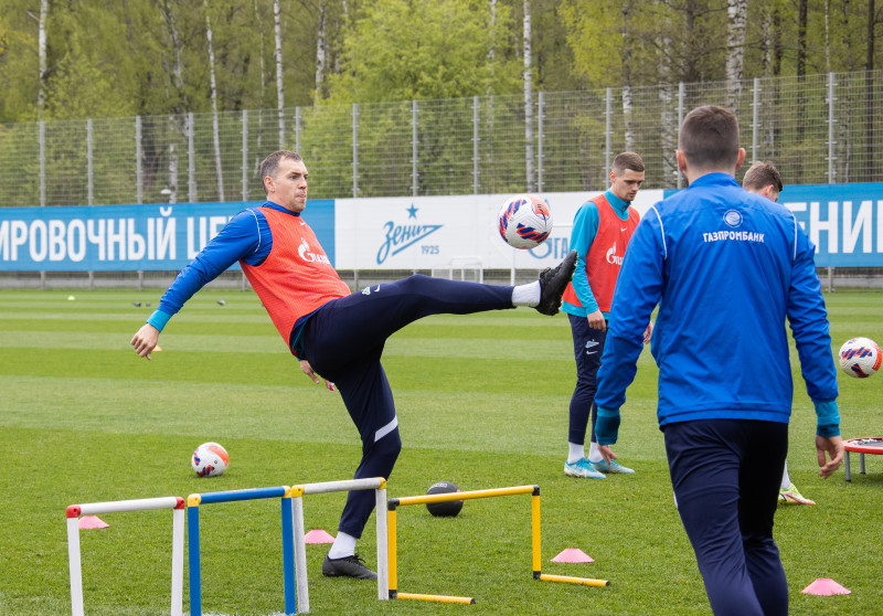 Открытая тренировка «Зенита» перед матчем с «Нижним Новгородом»