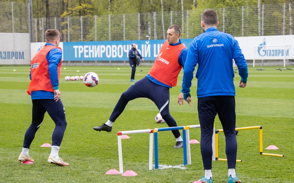 Открытая тренировка «Зенита» перед матчем с «Нижним Новгородом»