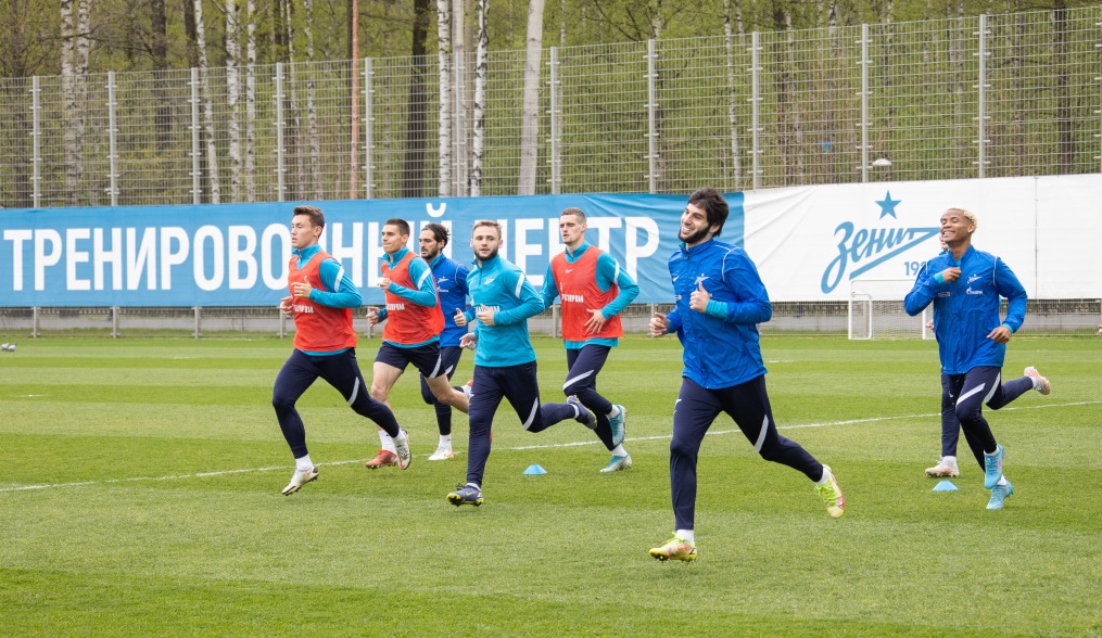Открытая тренировка «Зенита» перед матчем с «Нижним Новгородом»