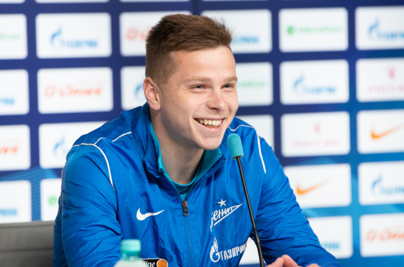 Пресс-конференция «Зенита» перед матчем с «Нижним Новгородом»
