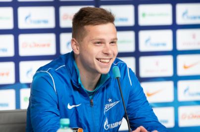 Пресс-конференция «Зенита» перед матчем с «Нижним Новгородом»