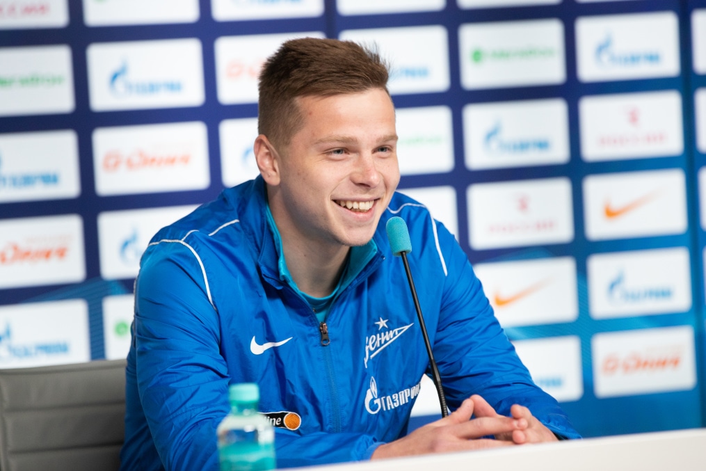 Пресс-конференция «Зенита» перед матчем с «Нижним Новгородом»