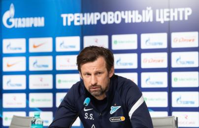 Пресс-конференция «Зенита» перед матчем с «Нижним Новгородом»