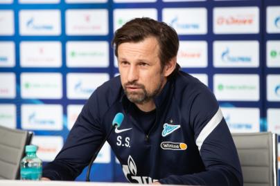 Пресс-конференция «Зенита» перед матчем с «Нижним Новгородом»