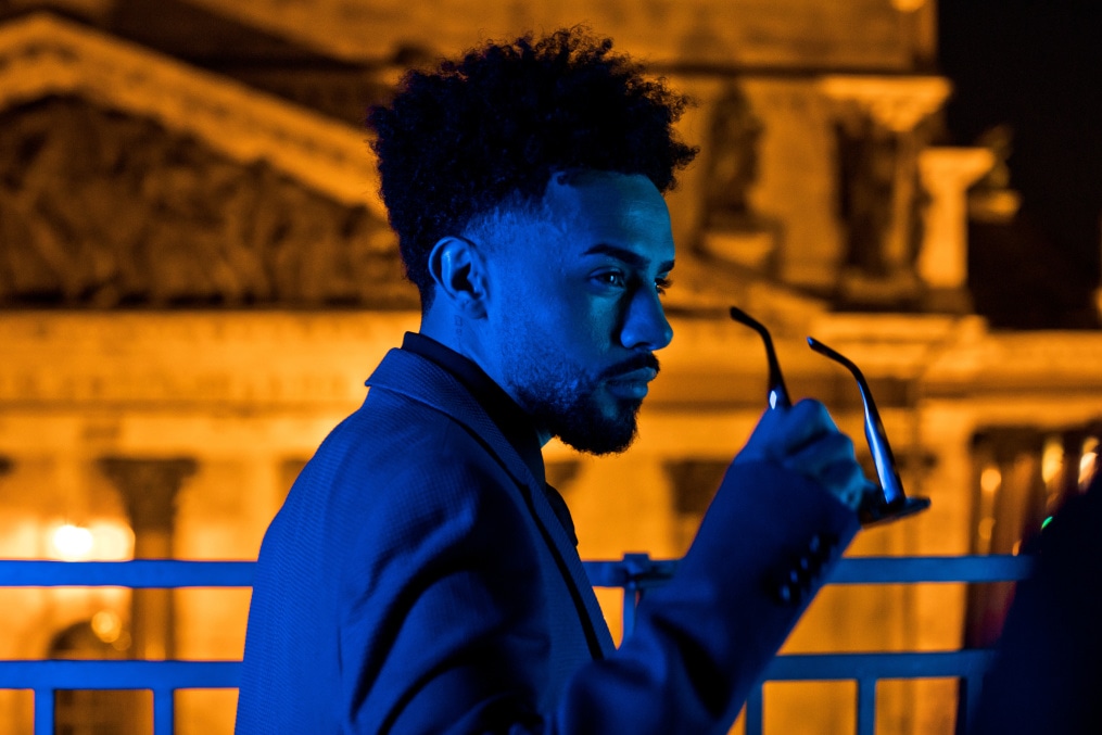 Клаудиньо на съемках презентационного ролика