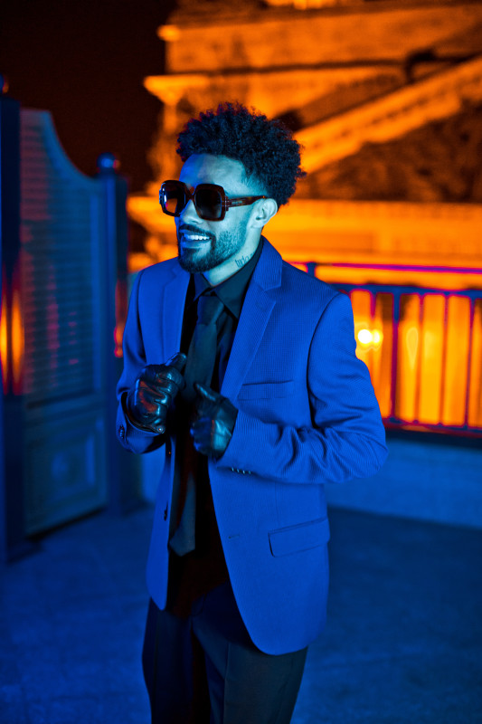 Клаудиньо на съемках презентационного ролика