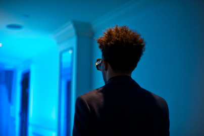 Клаудиньо на съемках презентационного ролика