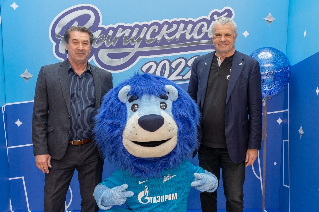 Выпускной воспитанников Академии ФК «Зенит»