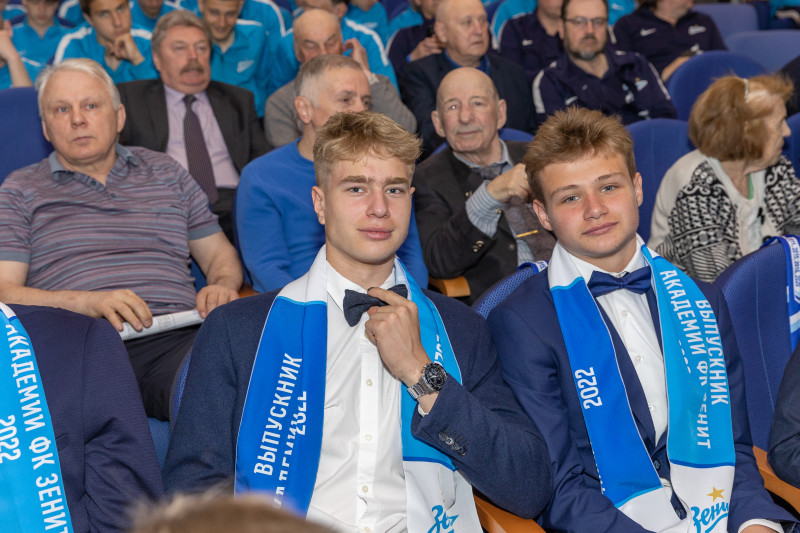 Выпускной воспитанников Академии ФК «Зенит»