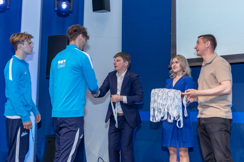 Выпускной воспитанников Академии ФК «Зенит»