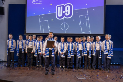 Выпускной воспитанников Академии ФК «Зенит»