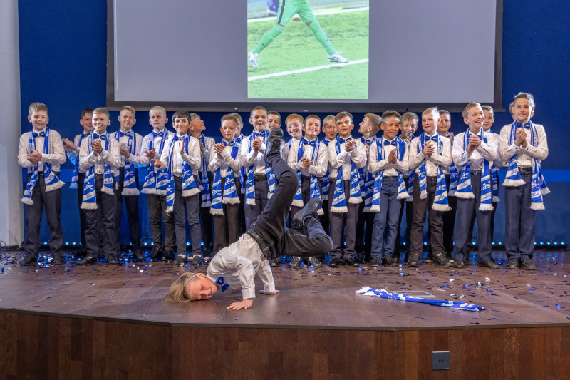 Выпускной воспитанников Академии ФК «Зенит»