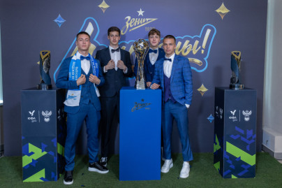 Выпускной воспитанников Академии ФК «Зенит»