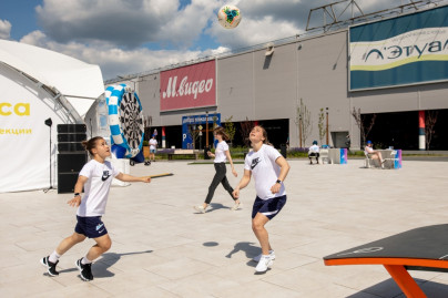 Футбольный фестиваль «Зенита» в «Меге»