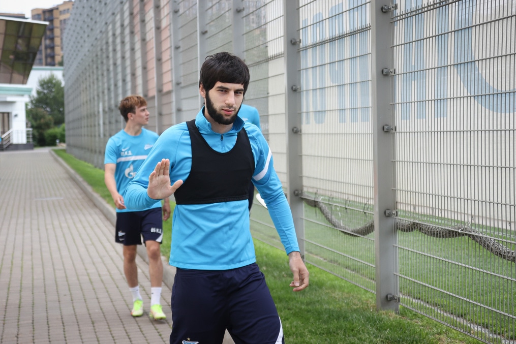 «Газпром» — тренировочные сборы в Петербурге: 19 июня, утренняя тренировка