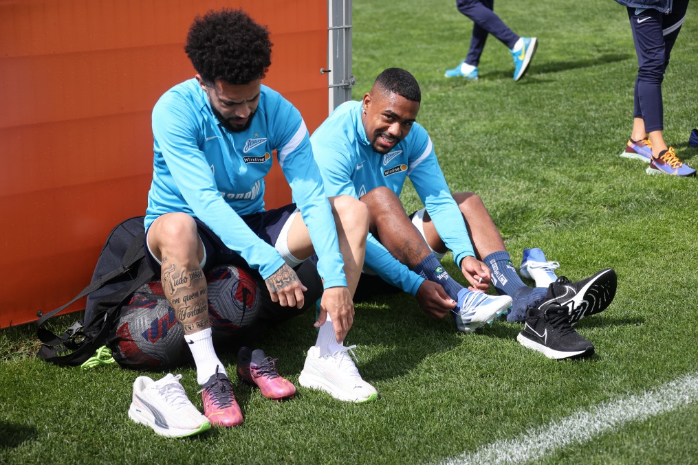 «Газпром» — тренировочные сборы в Петербурге: 19 июня, утренняя тренировка