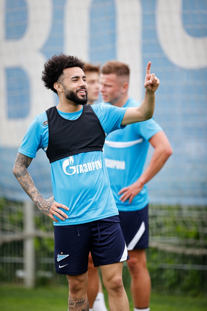 «Газпром» — тренировочные сборы в Петербурге: 19 июня, утренняя тренировка