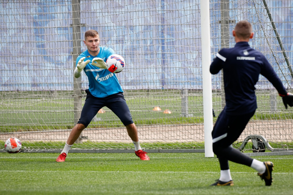 «Газпром» — тренировочные сборы в Петербурге: 19 июня, утренняя тренировка