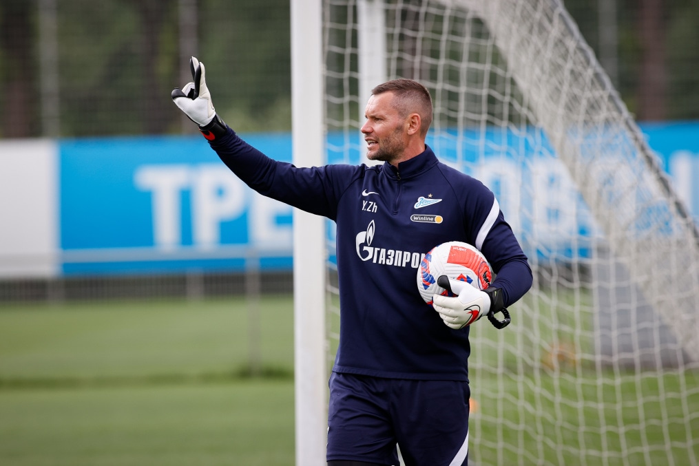 «Газпром» — тренировочные сборы в Петербурге: 19 июня, утренняя тренировка