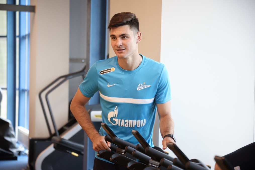 «Газпром» — тренировочные сборы в Петербурге: 20 июня, утренняя тренировка