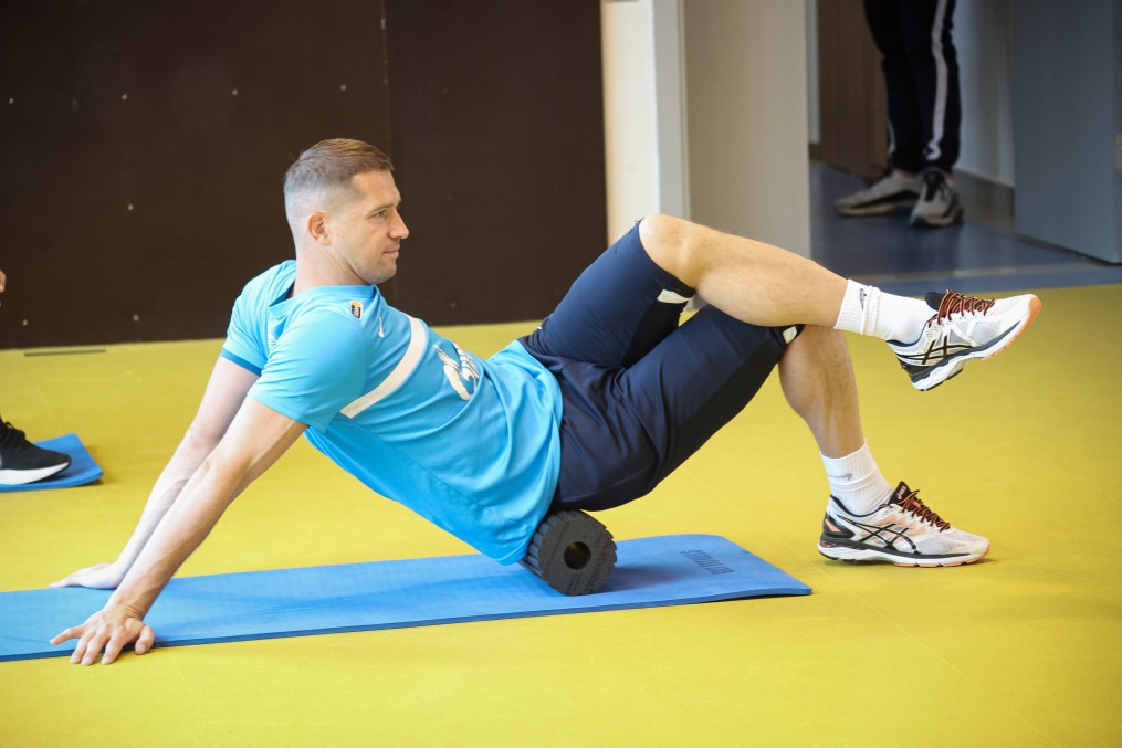 «Газпром» — тренировочные сборы в Петербурге: 20 июня, утренняя тренировка