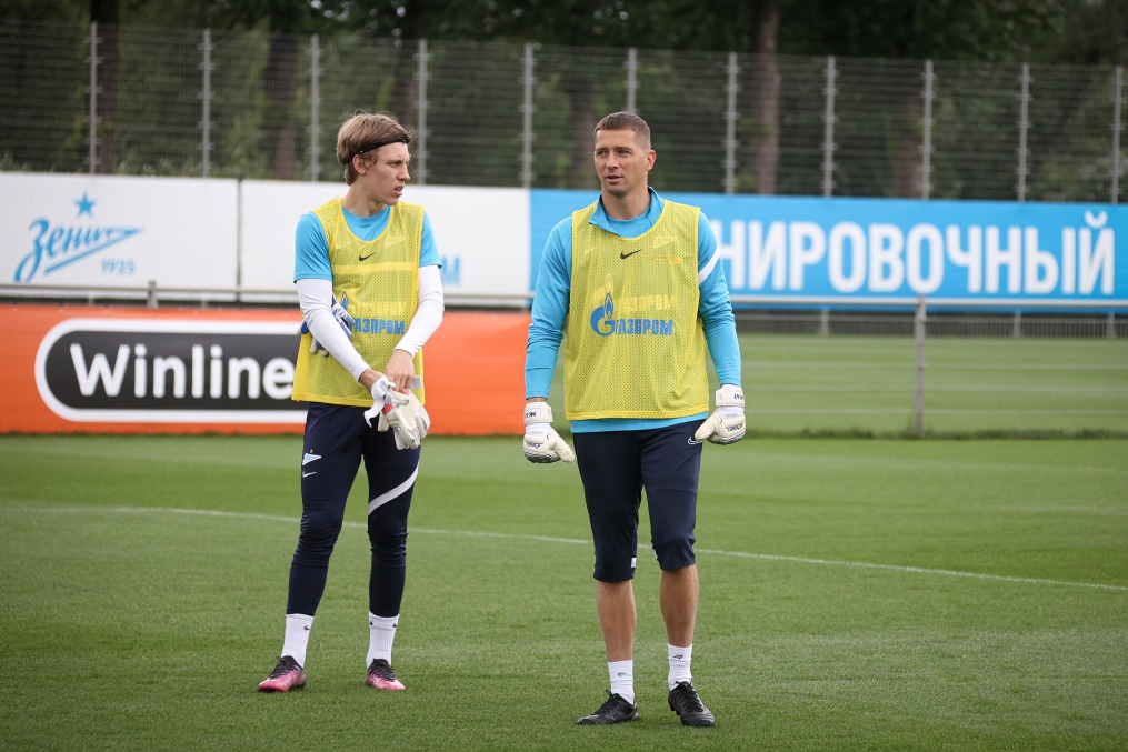 «Газпром» — тренировочные сборы в Петербурге: 20 июня, утренняя тренировка