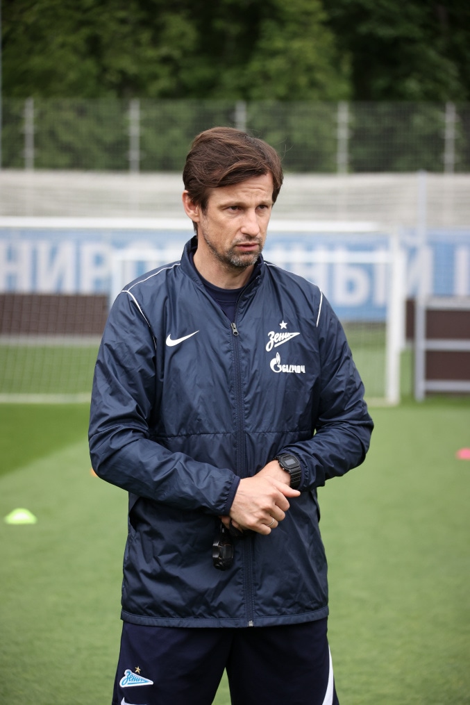 «Газпром» — тренировочные сборы в Петербурге: 20 июня, утренняя тренировка