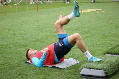 «Газпром» — тренировочные сборы в Петербурге: 20 июня, утренняя тренировка