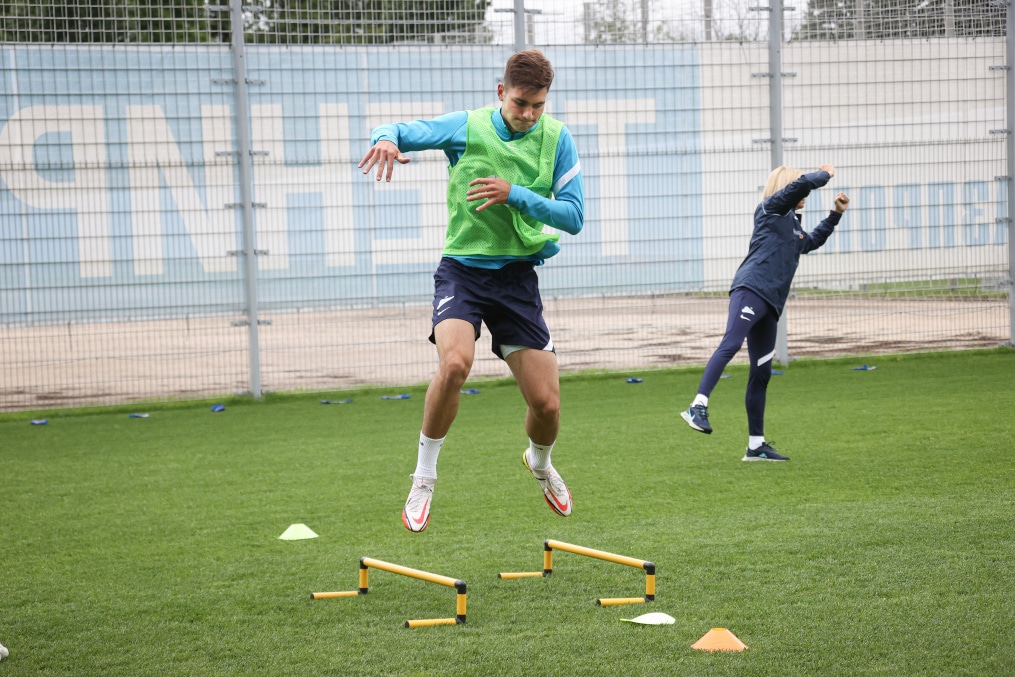 «Газпром» — тренировочные сборы в Петербурге: 20 июня, утренняя тренировка