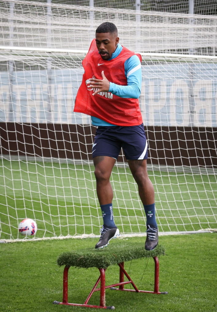 «Газпром» — тренировочные сборы в Петербурге: 20 июня, утренняя тренировка