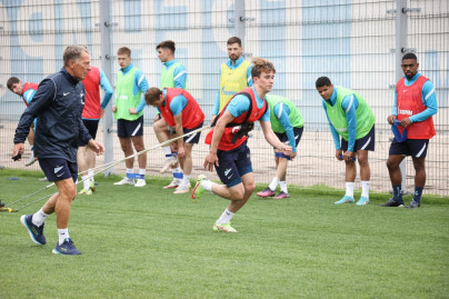 «Газпром» — тренировочные сборы в Петербурге: 20 июня, утренняя тренировка
