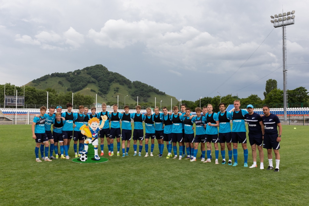 «Газпром» — тренировочные сборы «Зенита»-м в Ставропольском крае: 30 июня, вечерняя тренировка