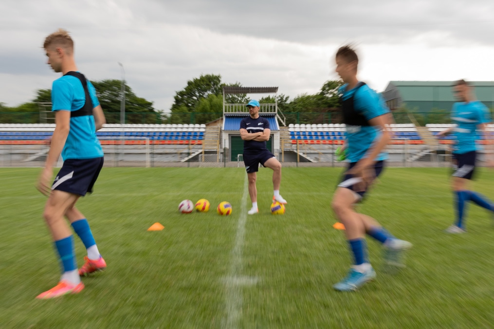 «Газпром» — тренировочные сборы «Зенита»-м в Ставропольском крае: 30 июня, вечерняя тренировка