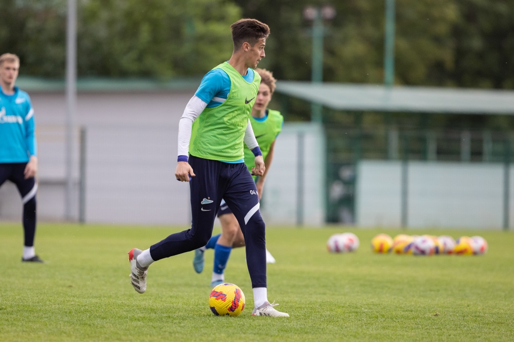 «Газпром» — тренировочные сборы «Зенита»-м в Ставропольском крае: 30 июня, вечерняя тренировка