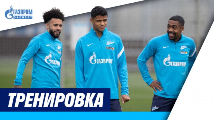 Открытая тренировка перед матчем «Ахмат» — «Зенит»