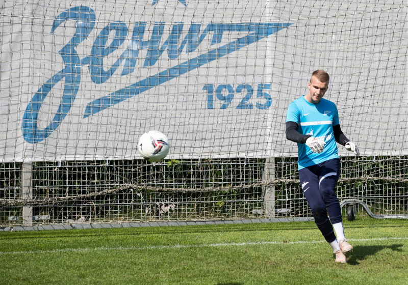Тренировка «Зенита»-2 перед матчем с «Динамо-СПБ»