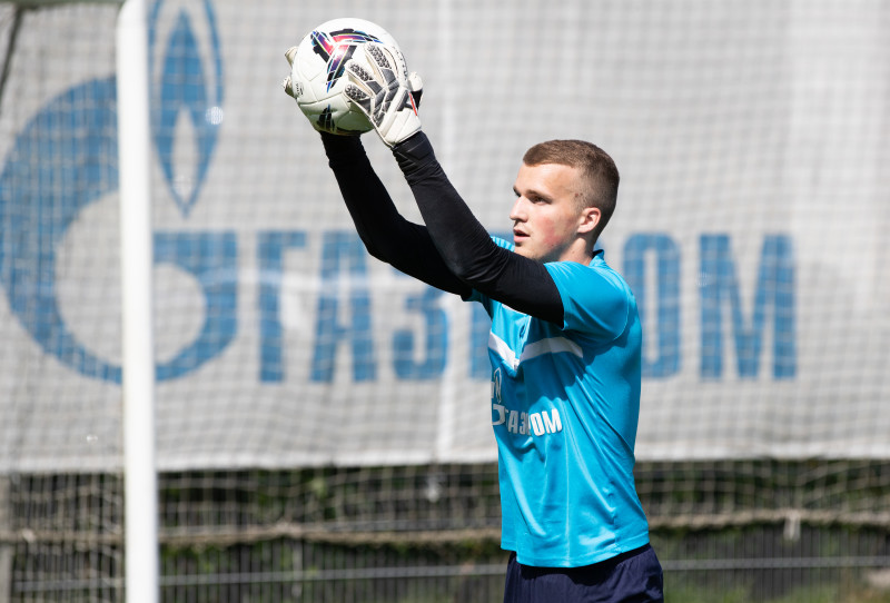 Тренировка «Зенита»-2 перед матчем с «Динамо-СПБ»