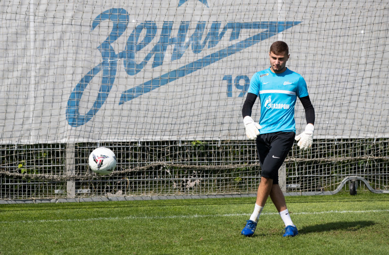 Тренировка «Зенита»-2 перед матчем с «Динамо-СПБ»