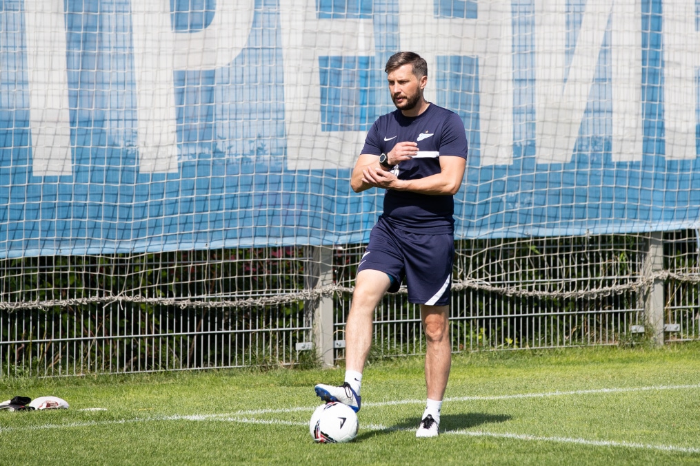 Тренировка «Зенита»-2 перед матчем с «Динамо-СПБ»