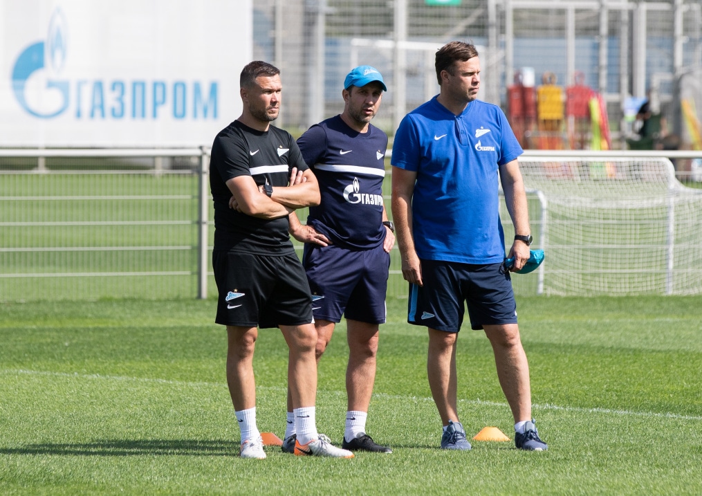 Тренировка «Зенита»-2 перед матчем с «Динамо-СПБ»