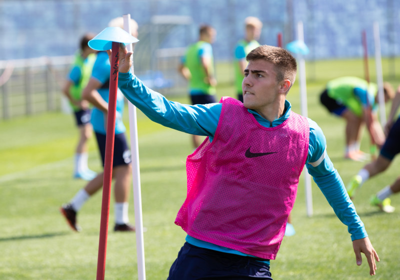 Тренировка «Зенита»-2 перед матчем с «Динамо-СПБ»