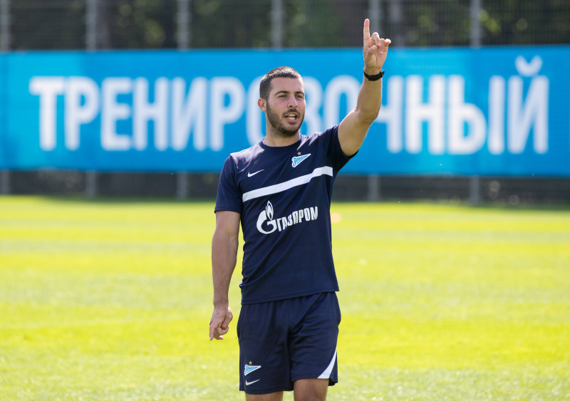 Тренировка «Зенита»-2 перед матчем с «Динамо-СПБ»