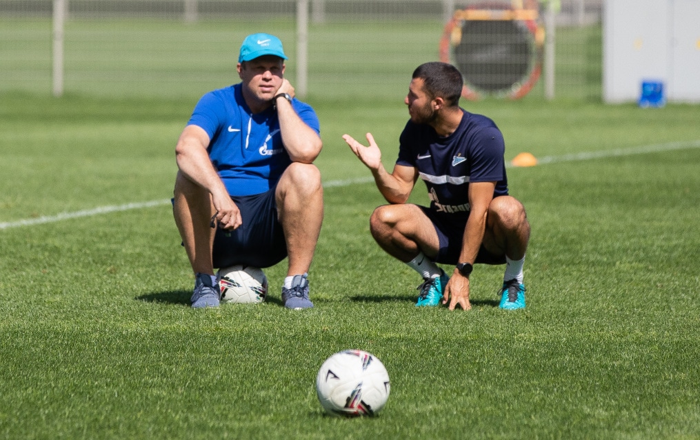 Тренировка «Зенита»-2 перед матчем с «Динамо-СПБ»