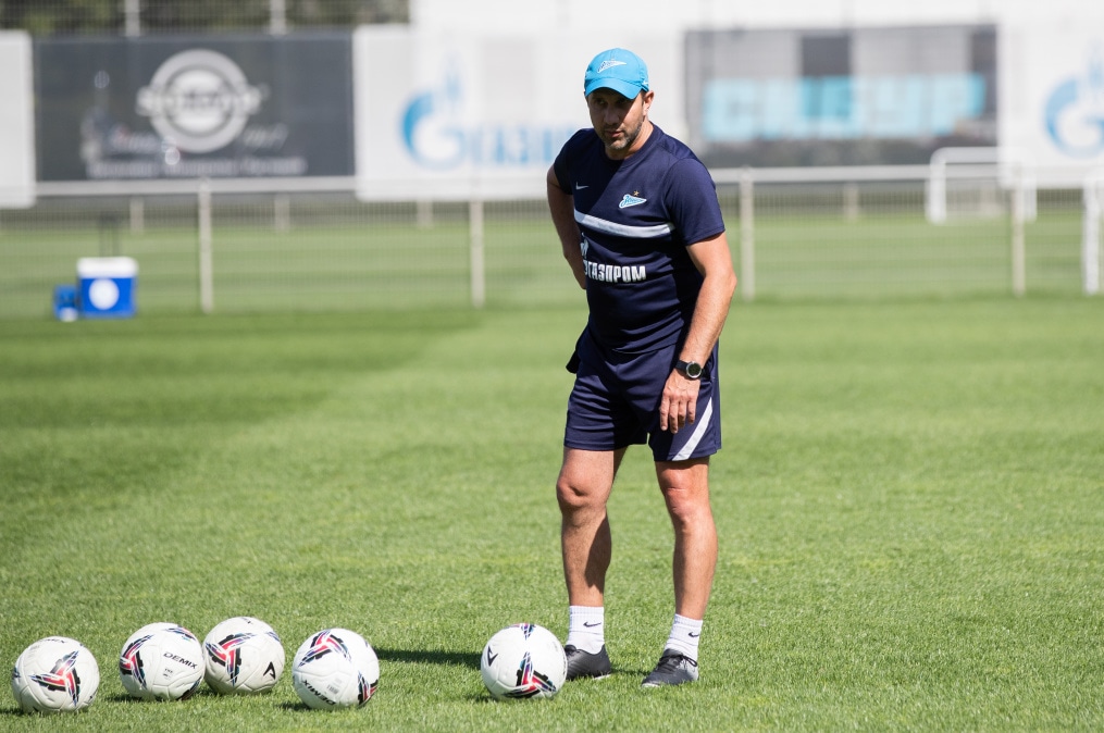 Тренировка «Зенита»-2 перед матчем с «Динамо-СПБ»