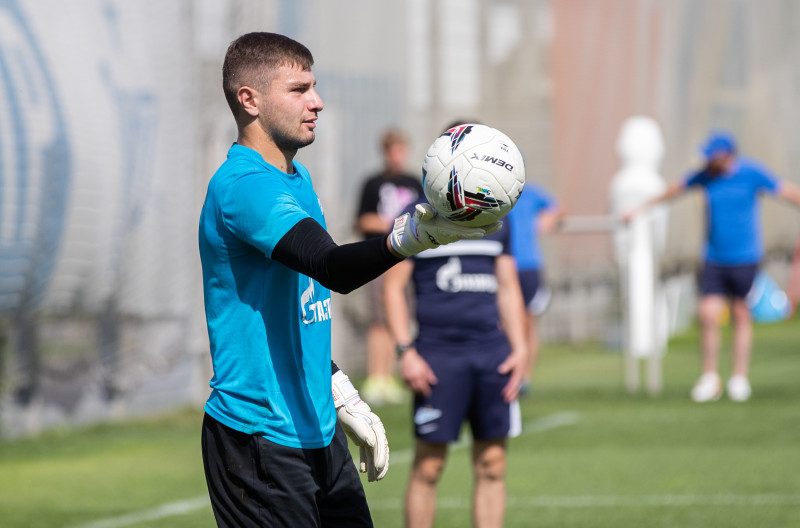 Тренировка «Зенита»-2 перед матчем с «Динамо-СПБ»